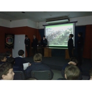 DEL PROBLEMA A LA SOLUCIÓN, charla a cargo de alumnos de 5to. año "A"